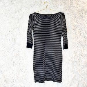 Ralph Lauren Blue Label striped jersey dress